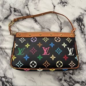 🔴SOLD🔴 Takashi Murakami x Louis Vuitton Multicolor Pochette